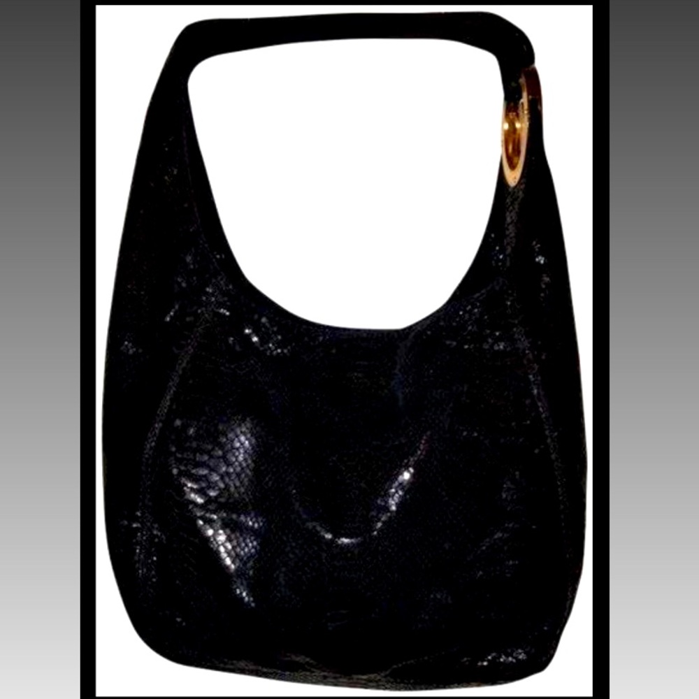 Michael Kors snakeskin shoulder bag